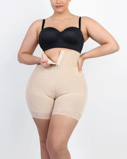 BOOT-YEAH™ AirSlim® Boned Sculpt High-Waisted Short
