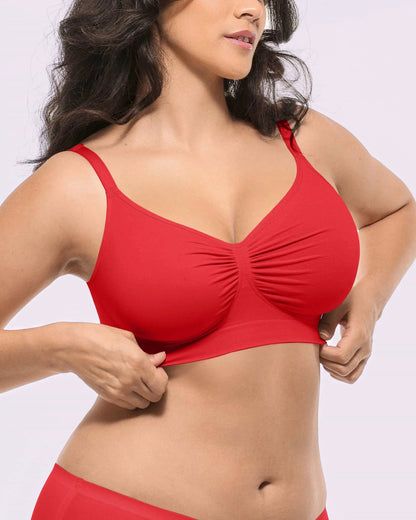 Bare Essentials™ Skin Flow™ Smooth Unlined Wireless Bra